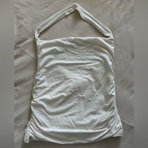 Abercrombie White Halter Top US M